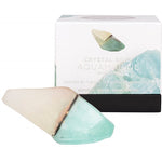 Large Vegan Aquamarine Mermaid Crystal Healing Soap In a Luxury box plus a FREE Bamboo Dish Best Spiritual Gift
