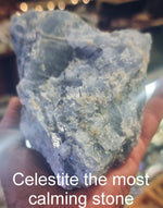 Raw CELESTITE stone